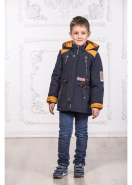 Happy Family демисезонная куртка для мальчика Original со вставками